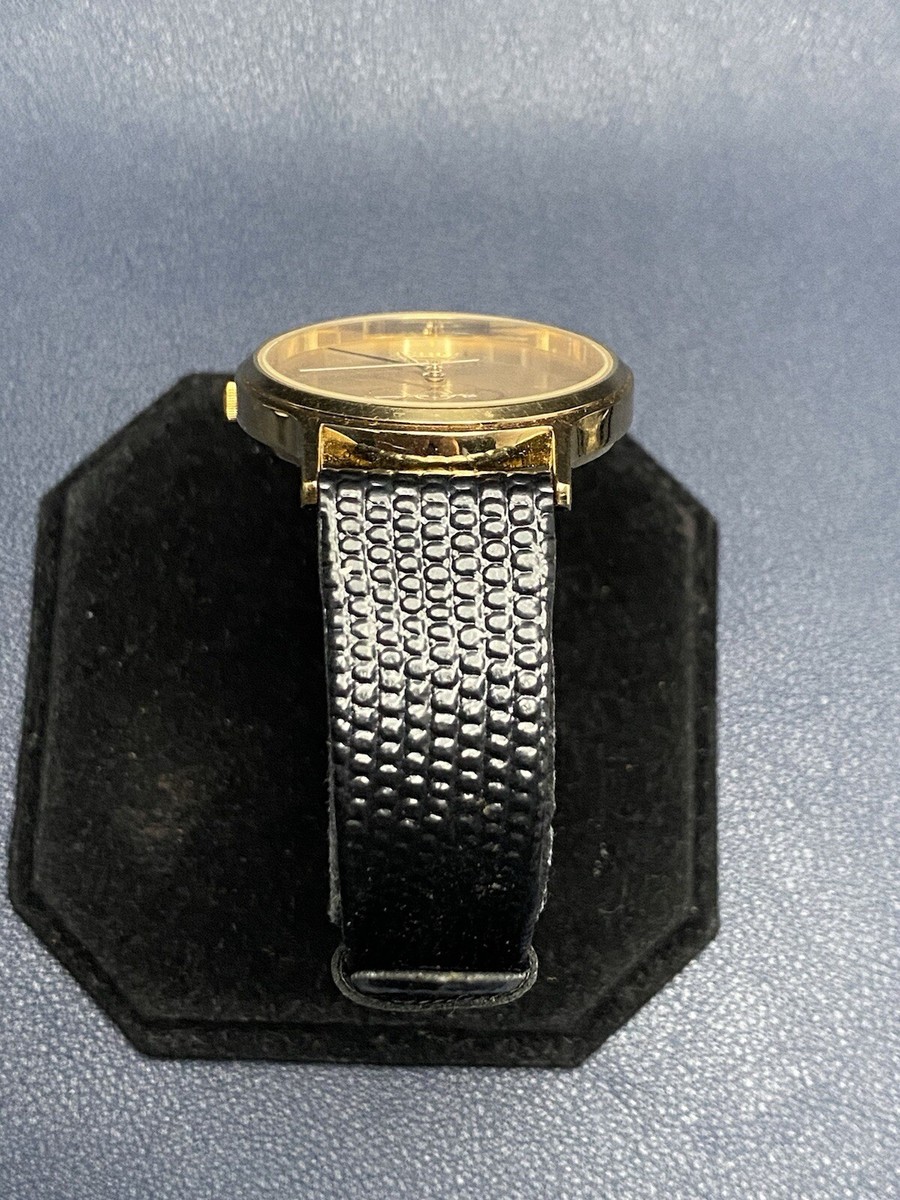 Vintage Lorus By Seiko V515-8A00 Kodak Olympic Sponsor Gold Tone