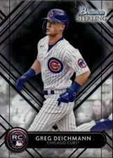 2022 Bowman Sterling Greg Deichmann #BSR-45 Chicago Cubs 1V