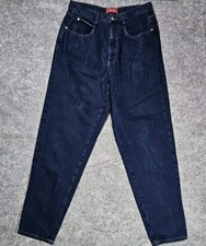 VTG Venezia Jeans Women's Measure 32x31 Blue 100% Cotton Tapered Made in USA