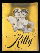programme souvenir surdimensionné « Kitty » de Paramount vers 1946