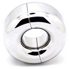 Heavy Donut Ball Stretcher, Surgical Steel 2-Piece Ball Stretcher Weight for Men