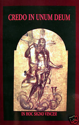 CREDO IN UNUM DEUM - in hoc signo vinces CD + book
