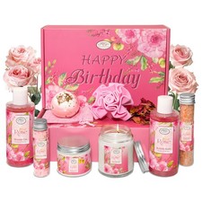 Luxury Spa Gift Set for Women, Whole Body, Bath Set, Bath Gift Set, Rose Scented