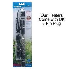 Hagen Marina Submersible Aquarium Heater Tropical Fish Tank Heating 25w - 300w