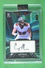 Cody Mauch 2023 Wild Card Wildchrome Teal #/25 Auto #WCL-A