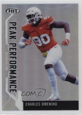 2019 Sage Hit Premier Draft Peak Performance Charles Omenihu #PK-CO 03hc