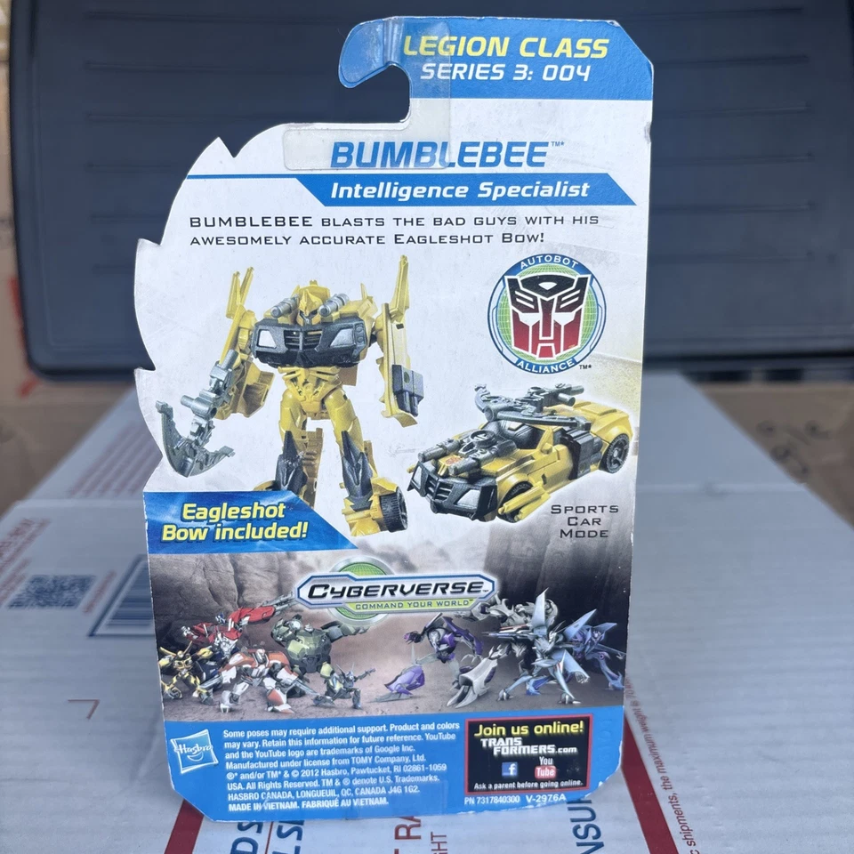 TRANSFORMERS PRIME BEAST HUNTERS LEGION CLASS BUMBLEBEE INTELLIGENCE SPECIALIST - Image 4 of 4