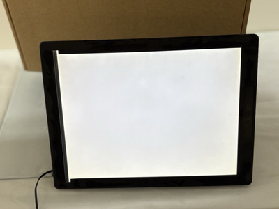 Tracing Light Box 11 X 8.5 Pad 2- AC/DC Adapters One For Wall & Automobile 12V
