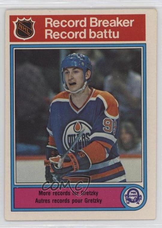 1982-83 O-Pee-Chee Record Breakers Wayne Gretzky #1 HOF 12g7
