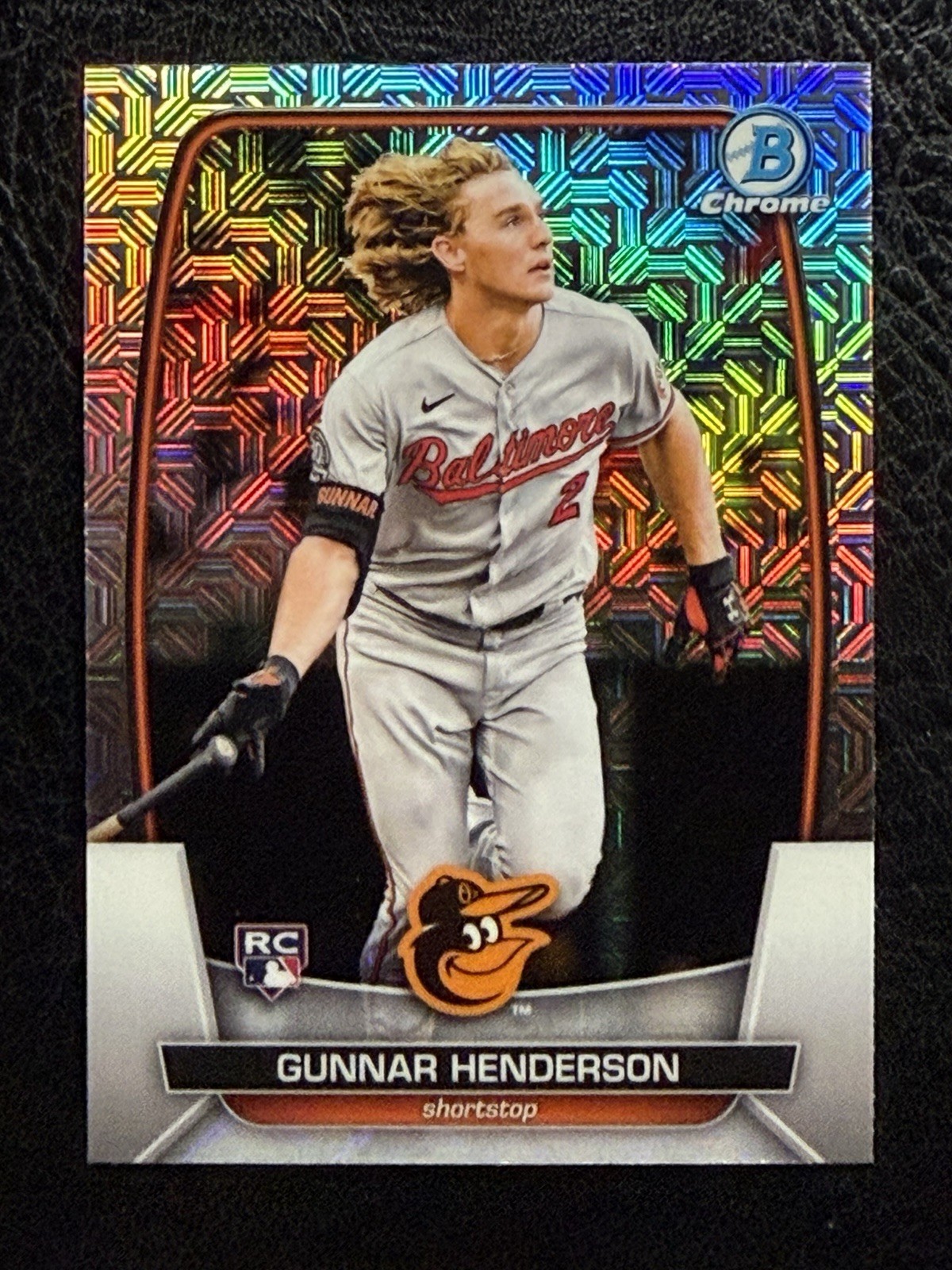 2023 Bowman - Gunnar Henderson #65 Chrome Mojo Refractor (RC) Baltimore Orioles