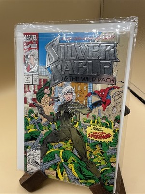 Silver Sable and The Wild Pack #1 (Marvel Comics June 1992) Reflective Cover