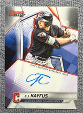 C.J. KAYFUS 2025 Bowman's Best AUTO PROSPECT #B25-CK Guardians