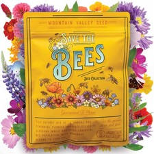 Wildflower Seeds Bulk 2 Oz 80,000+ Seeds Save The Bees Mix Non-GMO 151.92 per gallon