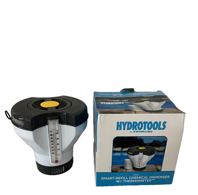 HydroTools Swimline Smart Refill Chlorine Floater Dispenser Pools Spas New (LK)