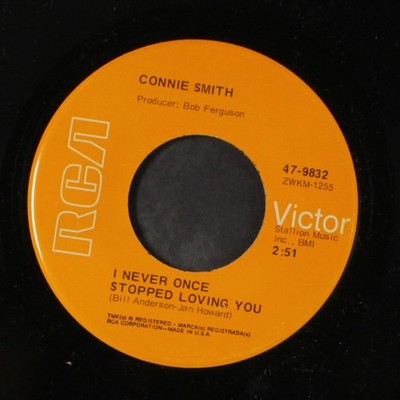 CONNIE SMITH: i never once stopped loving you / the son shines down on me RCA 7''
