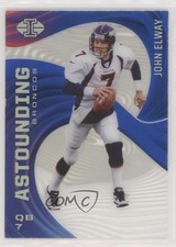 2020 Panini Illusions Astounding Sapphire John Elway #A19 HOF 0o5