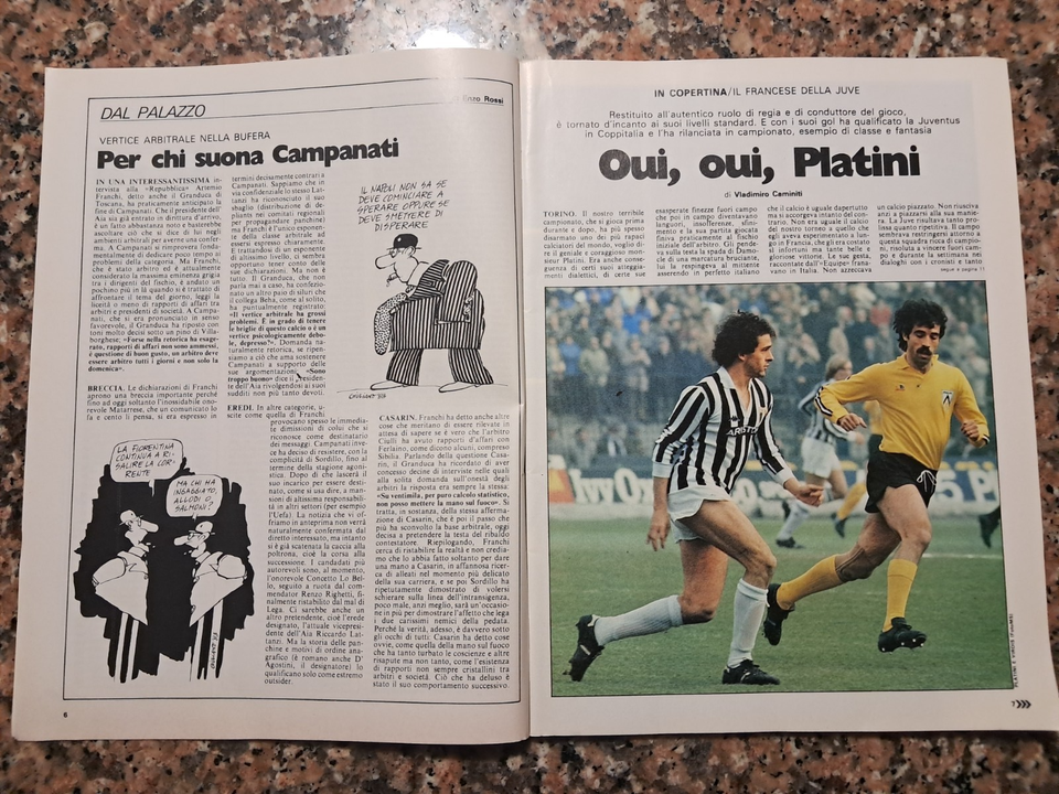 GUERIN SPORTIVO 21-1983 MILAN PROMOSSO IN SERIE A TANCREDI PULICI PLATINI ZICO