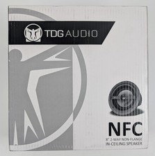TDG Audio NFC-81 8" 2-Way In-Ceiling Speaker Bronze Series Non-Flange Single