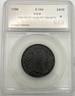 Photo of a 1798-P Large Cent from an eBay listing that sold on Jul 22, 2026