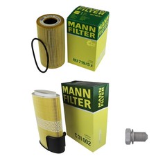 MANN-FILTER Inspektionspaket Filterset passend für Porsche Boxster S 3.2 987
