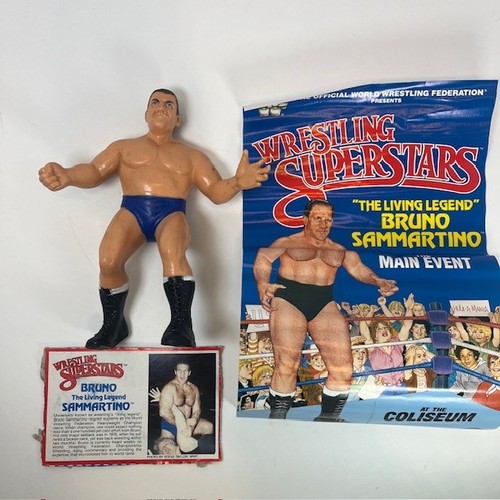 WWF LJN Wrestling Superstars Bruno Sammartino Jimm...