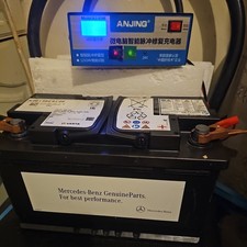 Genuine Mercedes-Benz AGM 80Ah 800A Battery used . Made : 36 Week, 2020 Year