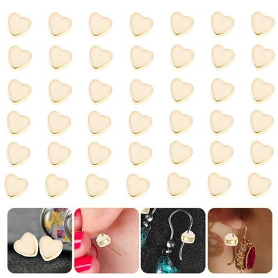  100 Pcs Ohrstecker-verschlüsse Ohrsteckerverschlüsse Ohrenrücken