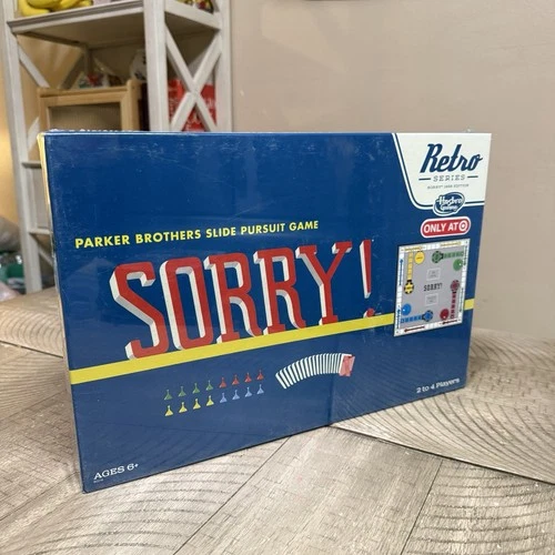 Sorry Retro Series COMPLETE Hasbro 2014 Classic 1958 Edition Vintage SEALED