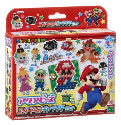 Aqua Perlen Super Mario Charakter Set Epoch Japan
