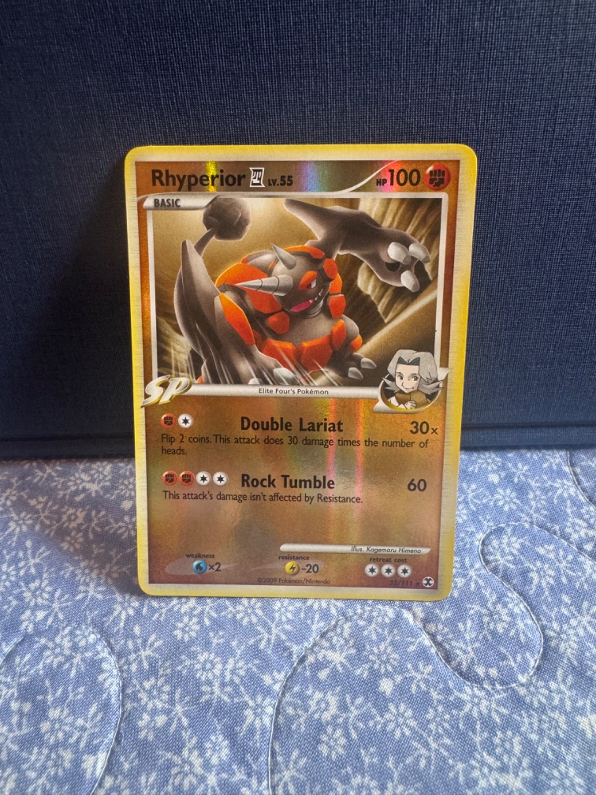 Rhyperior 32/111 Rising Rivals Reverse Holo