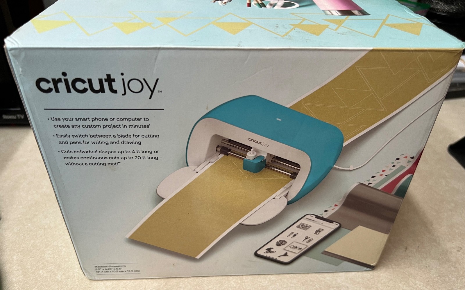 Cricut Joy Model JCTR101 Compact Smart Cutting Machine Portable