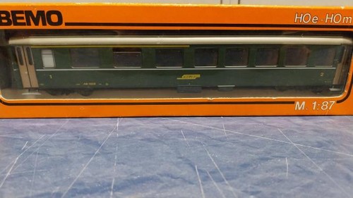 Bemo H0e ++ 1./2. Kl. Personenwagen AB 1528 der RTB ++ Umbau ++ #F2_52 | Zustand: Gebraucht