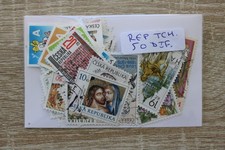 République Tchèque 50 timbres différents