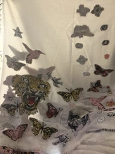 Alexander McQueen Silk Embroidered Skull Scarf Large 190x70cm Rare Elegant