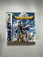 Dragon Warrior III 3 (Gameboy Color Game Boy) Complete CIB Reg Poster Authentic