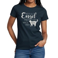 Katzen Engel Haben Schnurrhaare Frauen T-Shirt