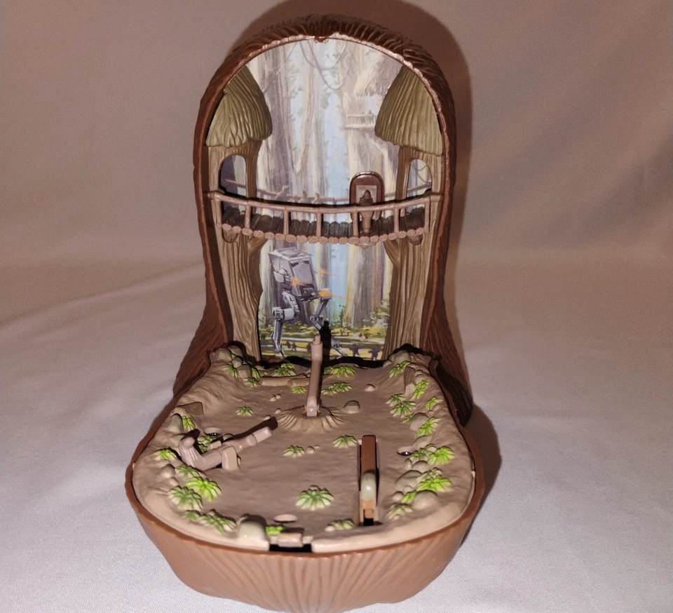 De colección Star Wars Chewbacca Micro Máquina Juego y Flota de Acción-INCOMPLETO Foto 3 de 4