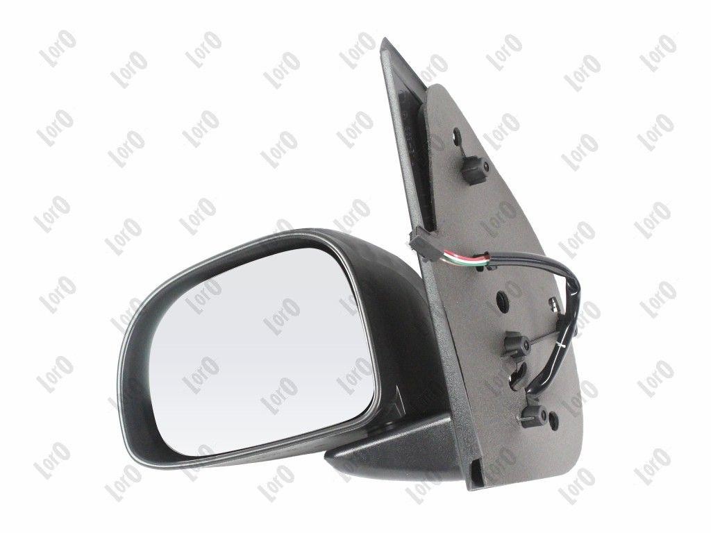 ABAKUS Exterior Mirror 1163M16 Left Electric 5-Pin Convex Heated Grey