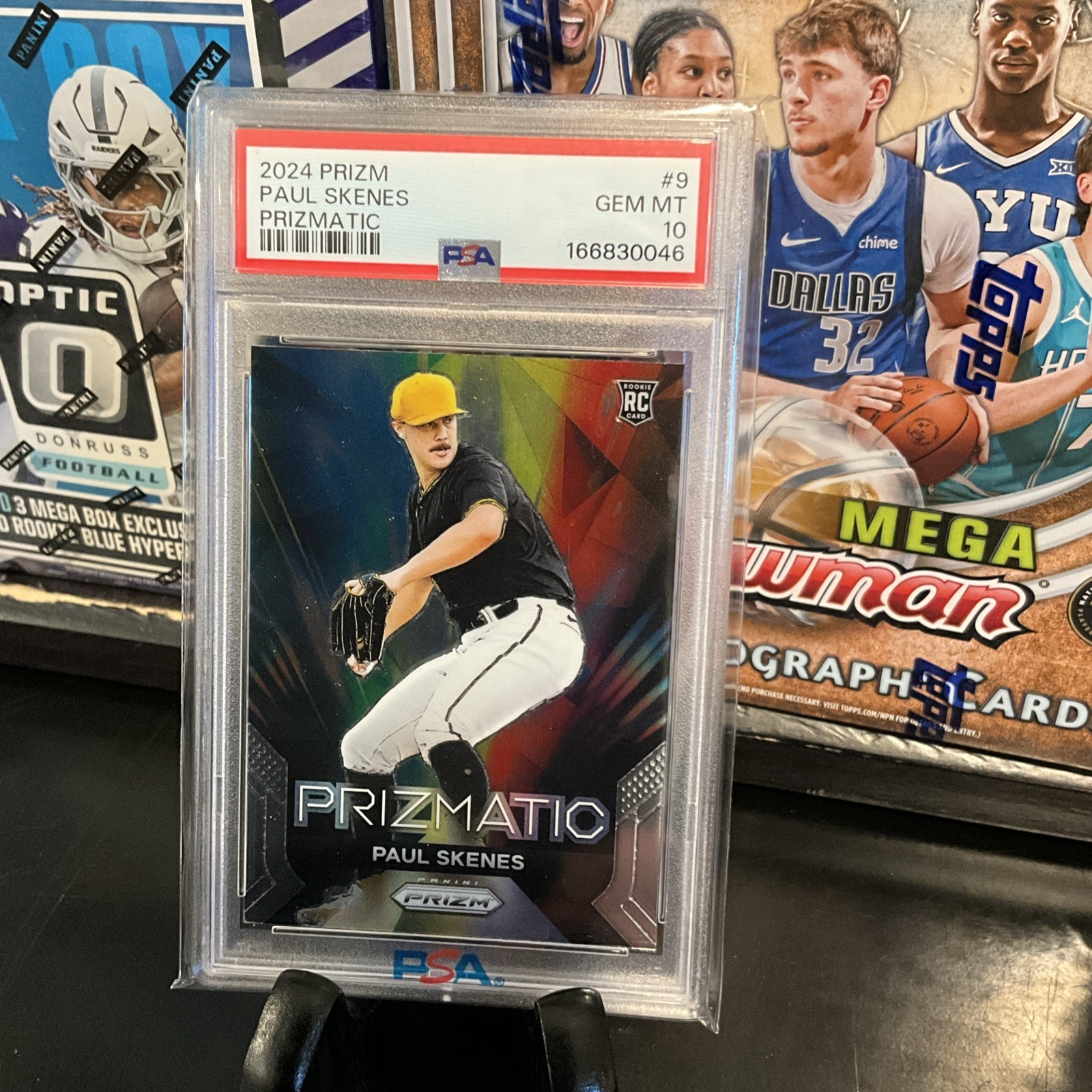 2024 PRIZM PAUL SKENES PRIZMATIC (RC) 🔥 FRESHLY GRADED PSA 10