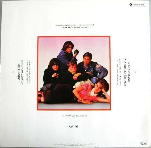 Simple Minds Don't You Forget About Me 12" Maxi Vinyl Schallplatte 0045 - Bild 2 von 4