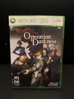Operation Darkness (Microsoft Xbox 360, 2008) No Manual TESTED