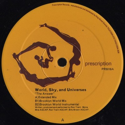 World, Sky & Universes - The Answer (12'') (Good Plus (G+)) - CC2