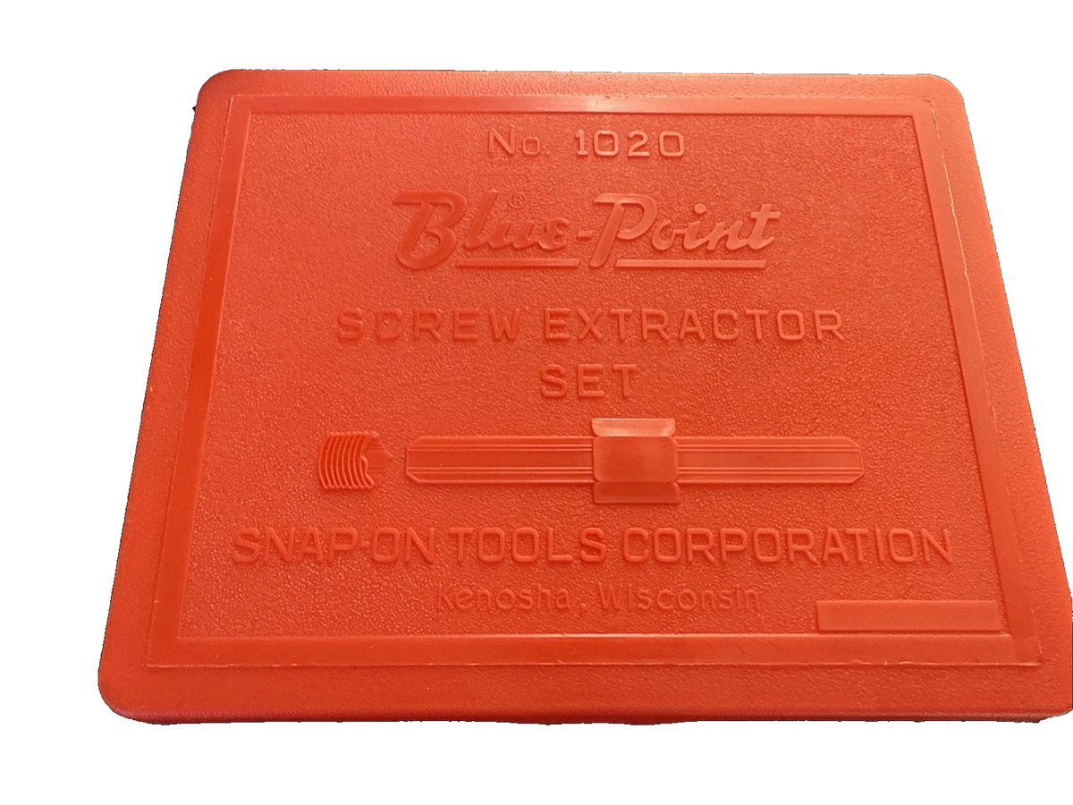 SNAP ON B/P E1020 Blue-Point Screw Extractor Set Tool New FREE