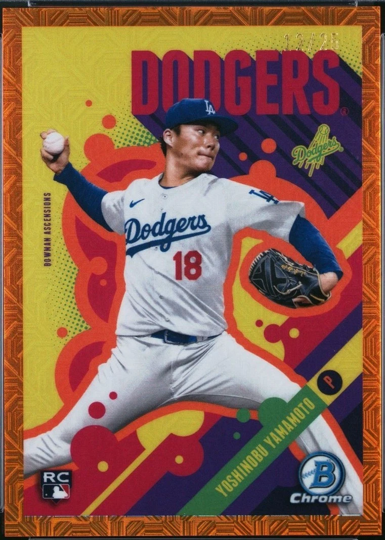 2024 Bowman Chrome - Yoshinobu Yamamoto #BA-17 for sale | eBay