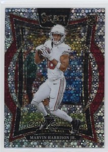 2024 Panini Select Concourse Disco Prizm Marvin Harrison Jr #28 Rookie RC