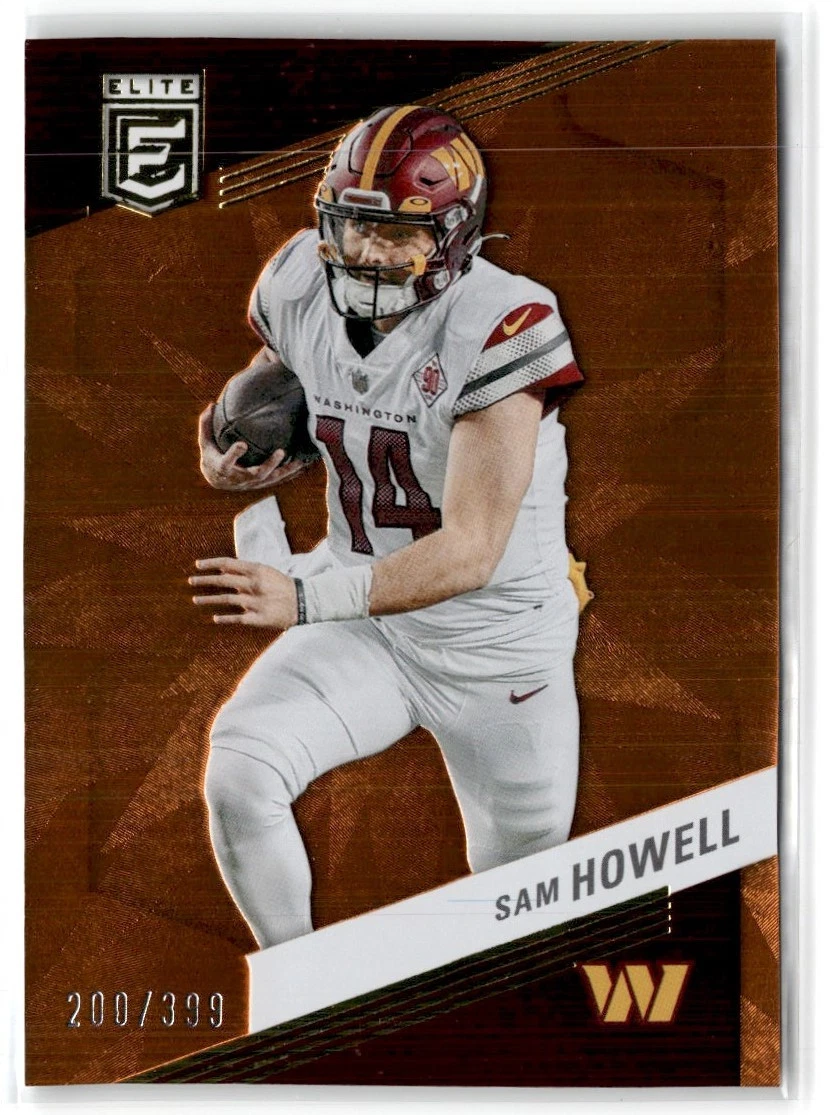 Sam Howell trading card