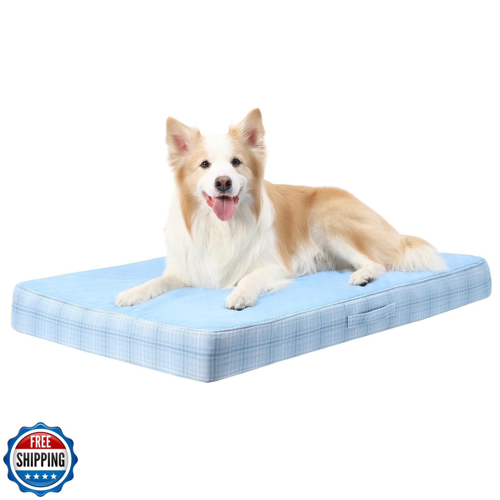 Washable Orthopedic Dog Bed for Large Dogs – Waterproof & Supportive Pet Bed with Removable Cover