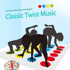 Twister Family Kid Children Classic Funny Party Body Game More Moves Indoor Game