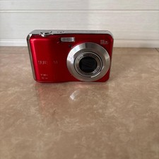 Fujifilm FinePix AX660 Red Compact Digital Camera AA Battery Operated Japan