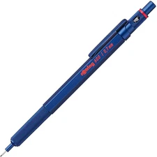 600 Mechanical Pencil | 0.7 Mm | Blue All-Metal Body Propelling Pencil | Non-Sli